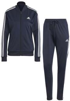 adidas 8 Stripes Trainingspak Dames donkerblauw - XS