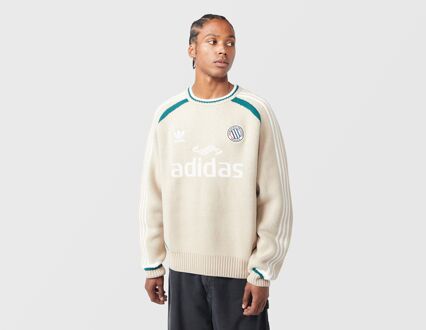 adidas ABC Knit Crew Shirt, beige - L