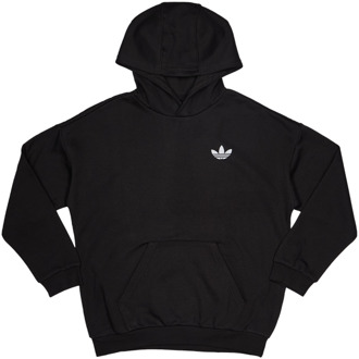 adidas Ac Ess Pitch Gfx Hoodies Kinder - Zwart - Maat 129 - 134 CM - Katoen Fleece Black