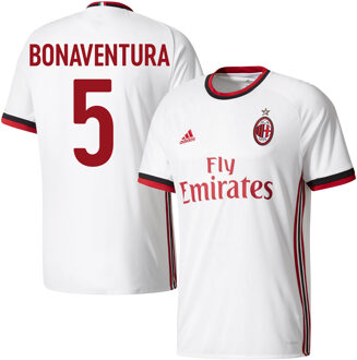 adidas AC Milan Shirt Uit 2017-2018 + Bonaventura 5 (Fan Style)