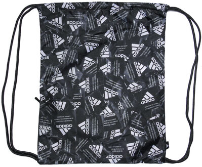 adidas Accessories adidas Gym Sack in Black-White Zwart