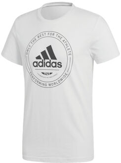 adidas Adi Emblem T-shirt Wit Standaard - 2XL