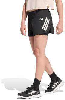 adidas adi365 2in1  Hardloopshorts Dames-zwart - XS,S,M,L,XL