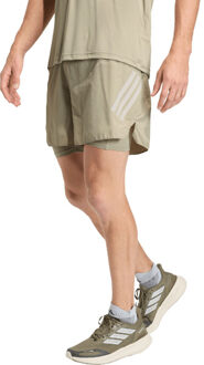 adidas adi365 2in1 Short Heren bruin - L