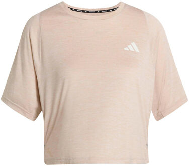 adidas adi365 AP  Hardloopshirt Dames-abrikoos - M