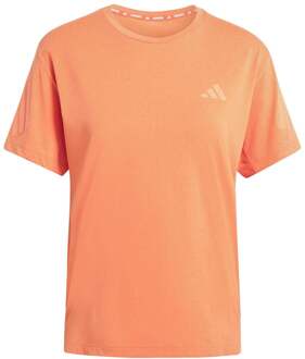 adidas adi365 Breeze  Hardloopshirt Dames-oranje - XS