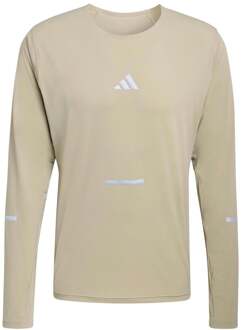 adidas adi365  Hardloopshirt Heren-kaki - XL