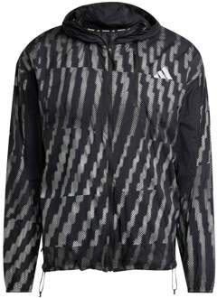 adidas Adi365 High Visible Hardloopjas Heren-Zwart,Zilver - M,XL