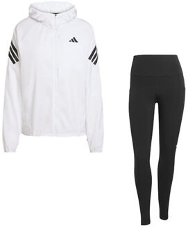 adidas adi365 Jack Legging Set Dames wit