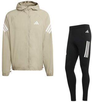 adidas adi365 Jacket Legging Set Heren bruin
