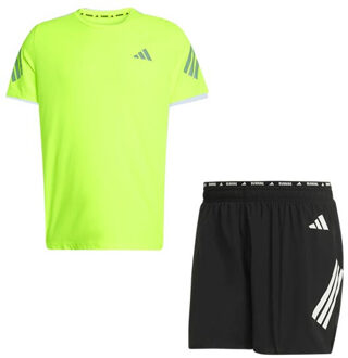 adidas adi365 Shirt 2in1 Short Set Heren geel