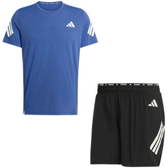 adidas adi365 Shirt 2in1 Short Set Heren navy