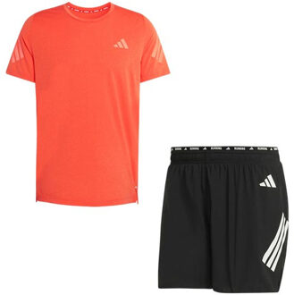 adidas adi365 Shirt 2in1 Short Set Heren oranje