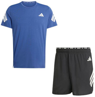 adidas adi365 Shirt 5'' Short Set Heren navy