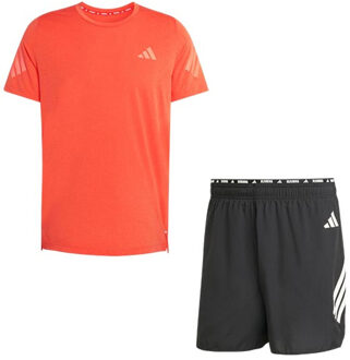 adidas adi365 Shirt 5'' Short Set Heren oranje