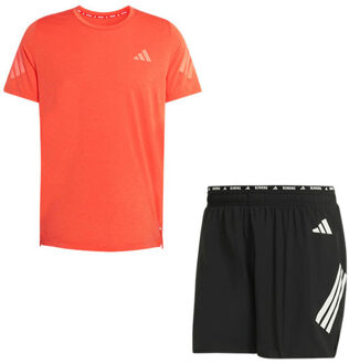 adidas adi365 Shirt 7'' Short Set Heren oranje