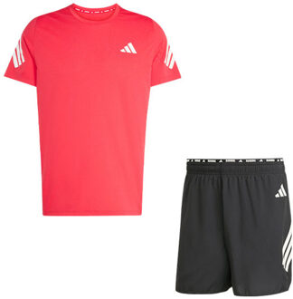 adidas adi365 Shirt 7'' Short Set Heren rood