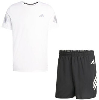 adidas adi365 Shirt 7'' Short Set Heren wit