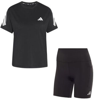 adidas adi365 Shirt Korte Legging Set Dames zwart