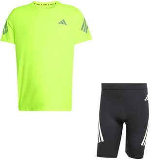 adidas adi365 Shirt Korte Legging Set Heren geel