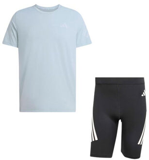 adidas adi365 Shirt Korte Legging Set Heren groen