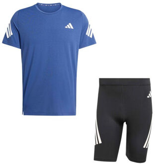adidas adi365 Shirt Korte Legging Set Heren navy