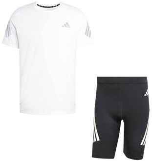 adidas adi365 Shirt Korte Legging Set Heren wit