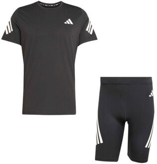 adidas adi365 Shirt Korte Legging Set Heren zwart