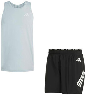 adidas adi365 Singlet 2in1 Short Set Heren groen