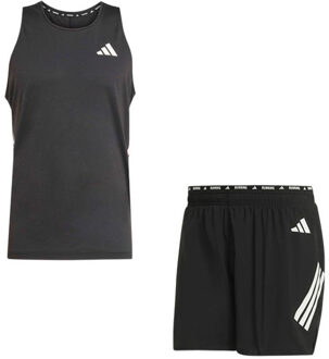 adidas adi365 Singlet 2in1 Short Set Heren zwart