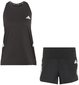 adidas adi365 Singlet 4'' Short Set Dames zwart
