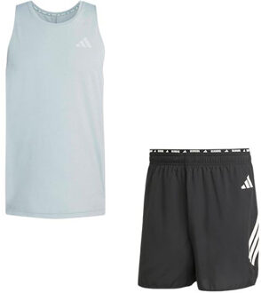 adidas adi365 Singlet 5'' Short Set Heren groen