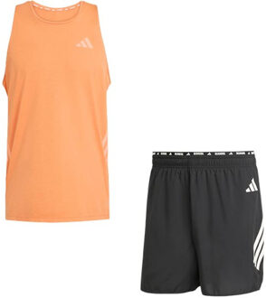 adidas adi365 Singlet 5'' Short Set Heren oranje