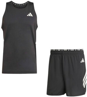 adidas adi365 Singlet 5'' Short Set Heren zwart