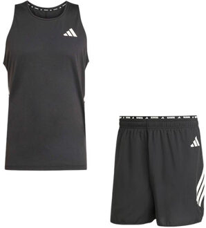 adidas adi365 Singlet 7'' Short Set Heren zwart
