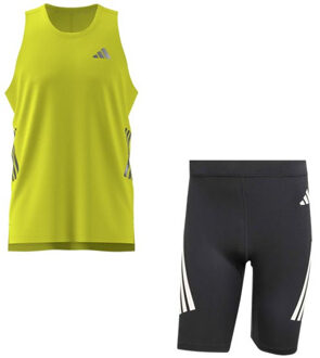 adidas adi365 Singlet Korte Legging Set Heren geel