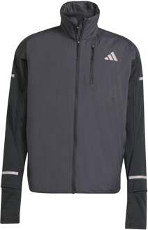 adidas Adi365 Warm Hardloopjas Heren-Zwart - S,M,L,XL,XXL