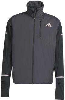 adidas Adi365 Warm Hardloopjas Heren-Zwart - XL,XXL