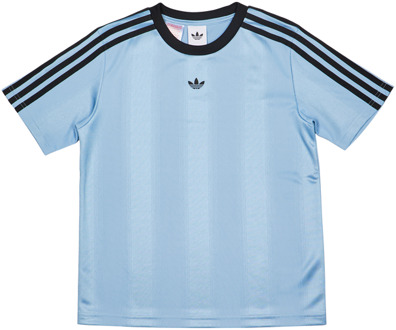 adidas Adicolor 3-stripes Truien/Replica's Kinder - Blauw - Maat 159 - 164 CM - Poly Jersey Blue