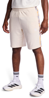 adidas Adicolor 70s Monogram Short Korte Broeken Heren - Wit - Maat M White