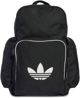 adidas Adicolor Backpack Tassen Unisex - Zwart - One Size - Poly (Polyester) Black