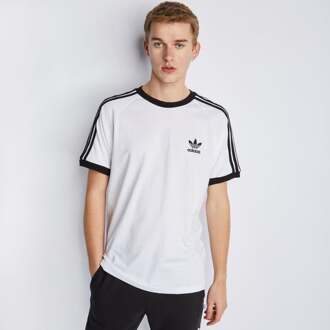 adidas Adicolor Classics 3-stripes - Heren T-shirts White - XS