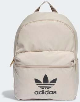 adidas Adicolor Small Backpack - Unisex Tassen Beige - One Size