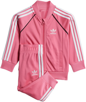 adidas Adicolor Sst Track Suit Trainingspakken Baby - Roze - Maat 57 - 62 CM - Poly Mesh Pink
