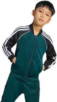 adidas Adicolor Sst Track Suit Trainingspakken Peuter - Groen - Maat 117 - 122 CM - Poly Mesh Green