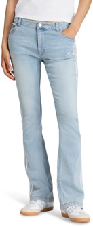 adidas Adilenium Season 4 Teamgeist Joggers Broeken Dames - Blauw - Maat 36/S - Poly Mesh Blue