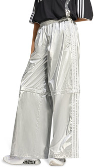 adidas Adilenium Season 4 Teamgeist Track Pants Broeken Dames - Zilver - Maat 38 - Katoen Canvas Silver