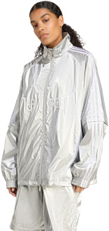 adidas Adilenium Season 4 Teamgeist Track Top Trainingspakken Dames - Zilver - Maat 34 - Katoen Canvas Silver