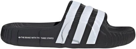 adidas Adilette 22 Badslippers Heren zwart - wit - 38