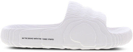 adidas Adilette 22 Slide - Heren Slippers En Sandalen White - 39 1/3